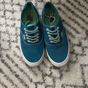 Teal Vans